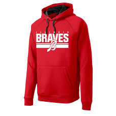 Illinois Braves Baseball -Sport-Tek® Tech Fleece Hooded Sweatshirt